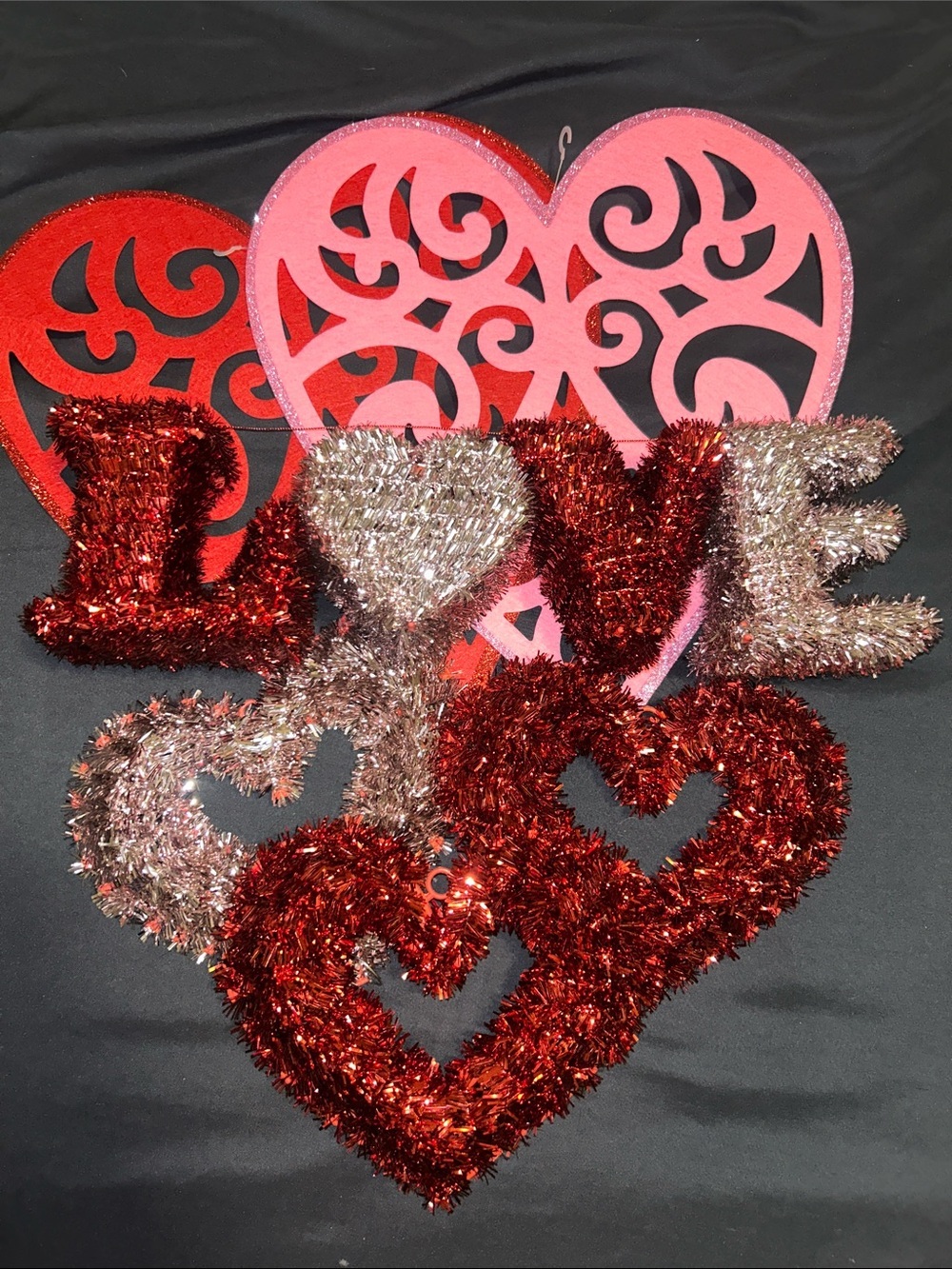 Valentine's 'LOVE' & Heart - Red & Pink